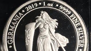 2019 Germania 1 oz Silver Proof