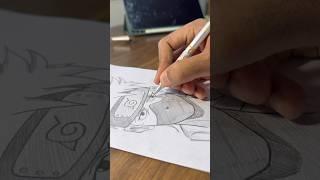 Kakashi anime drawing with AR Drawing App #ARDrawing #ARDrawingApp #paidpomotion