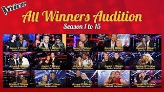 All The Voice Winners Season 1-15