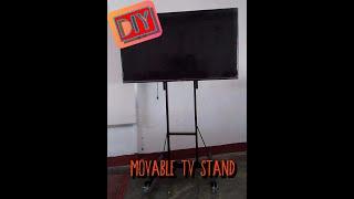 Making A Movable TV Stand Using Square Tubular, #diy #handmade