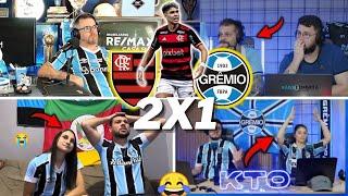 REAÇÕES GRÊMISTAS REVOLTADOS E CHORO AO VIVO- FLAMENGO 2X1 GRÊMIO- BRASILEIRÃO 2024- VAMOS RIR KKKK