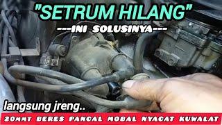 inilah penyebab MESIN SULIT HIDUP SETRUM HILANG