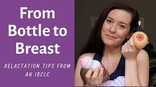 Relactation tips to increase milk supply and latch baby after stopping breastfeeding