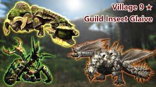 【单身狗游戏频道】【怪物猎人XX | MHXX Switch】 Village 9 Stars Gravios,Seltas Queen, Duramboros, and carted! XD