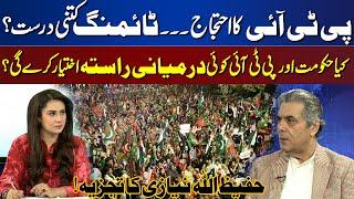 Timing Of PTI Protest | Government And PTI Negotiation? | Hafeez Ullah Niazi's Analysis | Think Tank