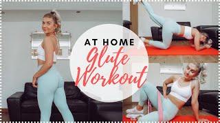 AT HOME RESISTANCE BAND BOOTY WORKOUT // Tone & Lift Glutes