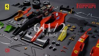 Building Fujimi Ferrari 641/2 1/20 Scale Model Assembly Kit