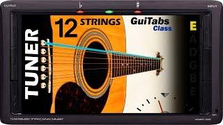 Standard Acoustic 12 Strings Guitar Tuner  / GuiTabs Tuners 