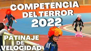 1o. y 2o. lugar COMPETENCIA DEL TERROR #patinajedevelocidad -Nov 2022- relámpagos #diademuertos