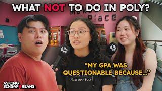 What NOT to do after O Levels | Polytechnic Students Give Their Juniors Advice | Asking Singaporeans