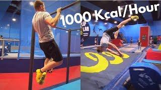 So verbrennst du 1000 Kalorien pro Stunde | Flip Lab Wien/Schwechat | Trampolinhalle ‍️