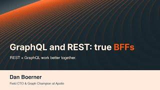 GraphQL and REST: true BFFs - Dan Boerner / API World