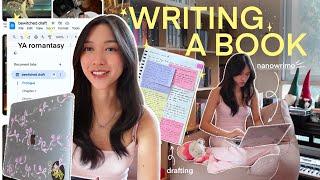 write a book with me ‍ | nanowrimo vlog