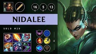 Nidalee Mid vs Katarina: Legendary - EUW Master Patch 14.24