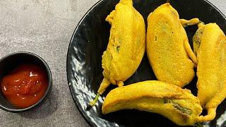 Mirchi Pakora Recipe #shorts