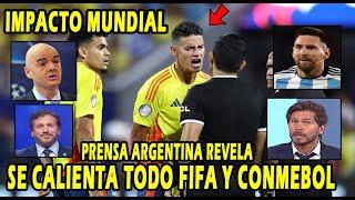 REACIONO A  COLOMBIA A ACABAR CON CONMEBOL Y FIFA VS ARGENTINA