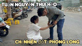 Chị Nhiên đốt phong long Chủ Tịch nóng trụi lông chạy sút quần