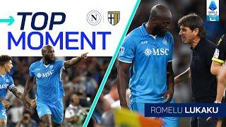 Lukaku opens his account with Napoli on his debut | Top Moment | Napoli-Parma | Serie A 2024/25