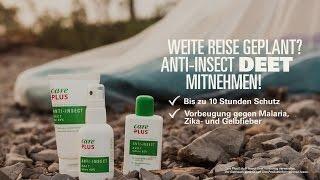 Wie beugt man Mückenstichen auf Fernreisen vor? | DEET | Care Plus