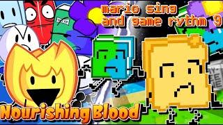 Bootleg vs Official | Friday Night Funkin Mario's Madness V2 Reskin "Nourishing Blood" AND "MSAGR9"