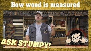 2 4/4MINUTE LUMBER LESSON: Sorting out how wood is measured and sold (board feet, 4/4, etc.)