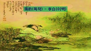 중국 고전시 3 독작 (이백)