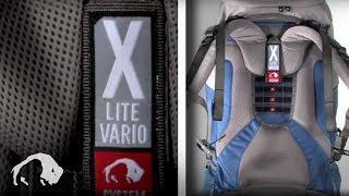 Tatonka Backpack - The X LITE VARIO carrying system (features) | TATONKA - EXPEDITION LIFE