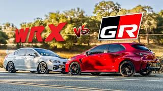 2024 Toyota GR Corolla Core vs 2016 Subaru WRX STI | Best Rally-Inspired Road Car?