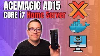 Acemagic AD15 Mini PC Review as Proxmox Home Lab Server