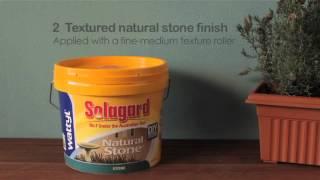 Wattyl Solagard DIY Texture Natural Stone How To Video