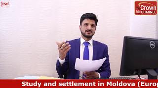 Study and Settlement in Moldova Europe Satish Kumar Bhargava Moldova Visa