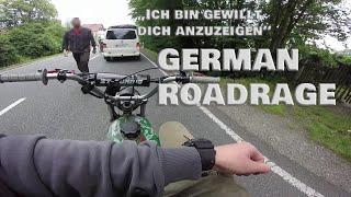 "Ich bin gewillt dich anzuzeigen" | GERMAN ROADRAGE | Angry Alman | Simson | Wheelie | Simson.junkie