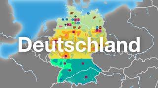 Deutschland - Überblick in Karten