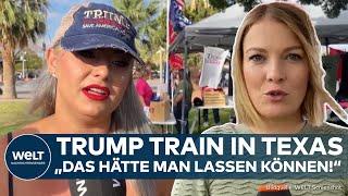 WAHLEN IN USA: Kampf ums Weiße Haus! Trump Train in Texas! Das sagen die Fans vom Ex-US-Präsidenten