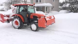 KUBOTA L6060 AVEC GRATTE COTECH F4INV