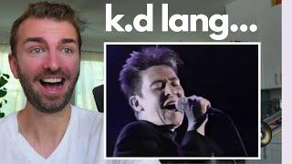 First Time Hearing | k. d. lang - Crying - Roy Orbison Tribute 2/24/90 Universal Ampitheater |