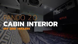 2020 Pando 2.0 Off Road Teardrop Camper - Cabin Interior Tour