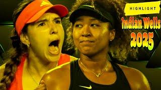 Naomi Osaka vs Camila Osorio Highlights | Indian Wells 2025