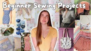 50 easy sewing project ideas with free patterns (beginner friendly)