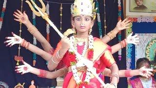 Mahishasura Mardini - A skit by Cl. 3, 4 and 5 children