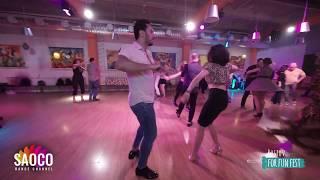 Abdel and Anastasiya Fadeeva Salsa Dancing at Rostov For Fun Fest (Russia), Saturday 02.11.2019