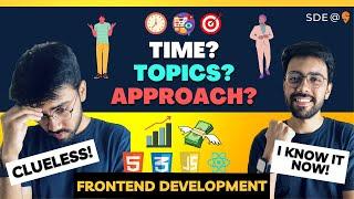 Stop wasting time  | Speed up Frontend Development learning in the RIGHT way  | Meet Parikh