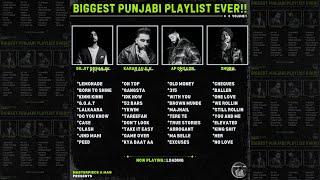 BIGGEST PUNJABI PLAYLIST EVER!! | DILJIT x KARAN x AP x SHUBH | @MasterpieceAMan