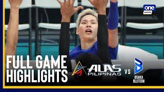 ALAS PILIPINAS MEN vs OSAKA BLUTEON | FULL GAME HIGHLIGHTS |  INVITATIONALS | September 7, 2024