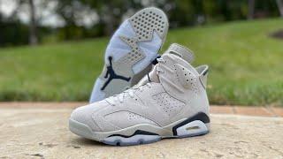 Air Jordan 6 Retro - ‘Georgetown’ - Magnet Grey - College Navy - New Color-way - Classic Silhouette