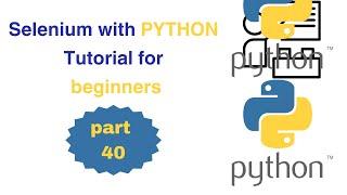 040 How to handle radio button in selenium Python | Web Automation Selenium Python