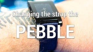 Changing the strap on your Pebble