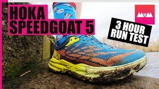 HOKA Speedgoat 5 Review: 3-hour first run with HOKA's new trail shoe