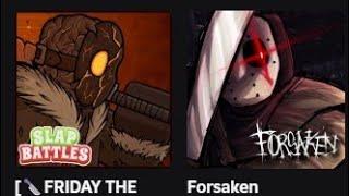 Slap Battles Jason Vs Forsaken Jason...?