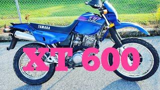 1994 Yamaha XT 600 - Greatest forgotten bike ever?  Cold Start - Exhaust Sound & Review FOR SALE